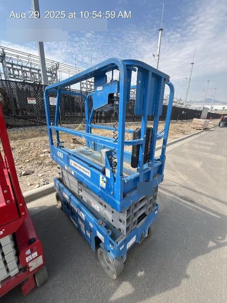 2020 Genie GS-1930 Fixed rails with chain entry gate - Pre A92.20