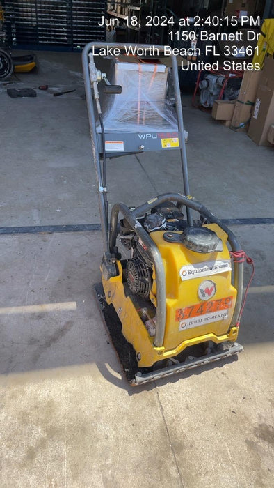 2023 Wacker Neuson WPU1550AW Honda GX160, 20" Width