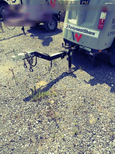 2019 Wacker Neuson LTV6L-MH Mobile Light Tower w/Fuel Level Sensor Installed