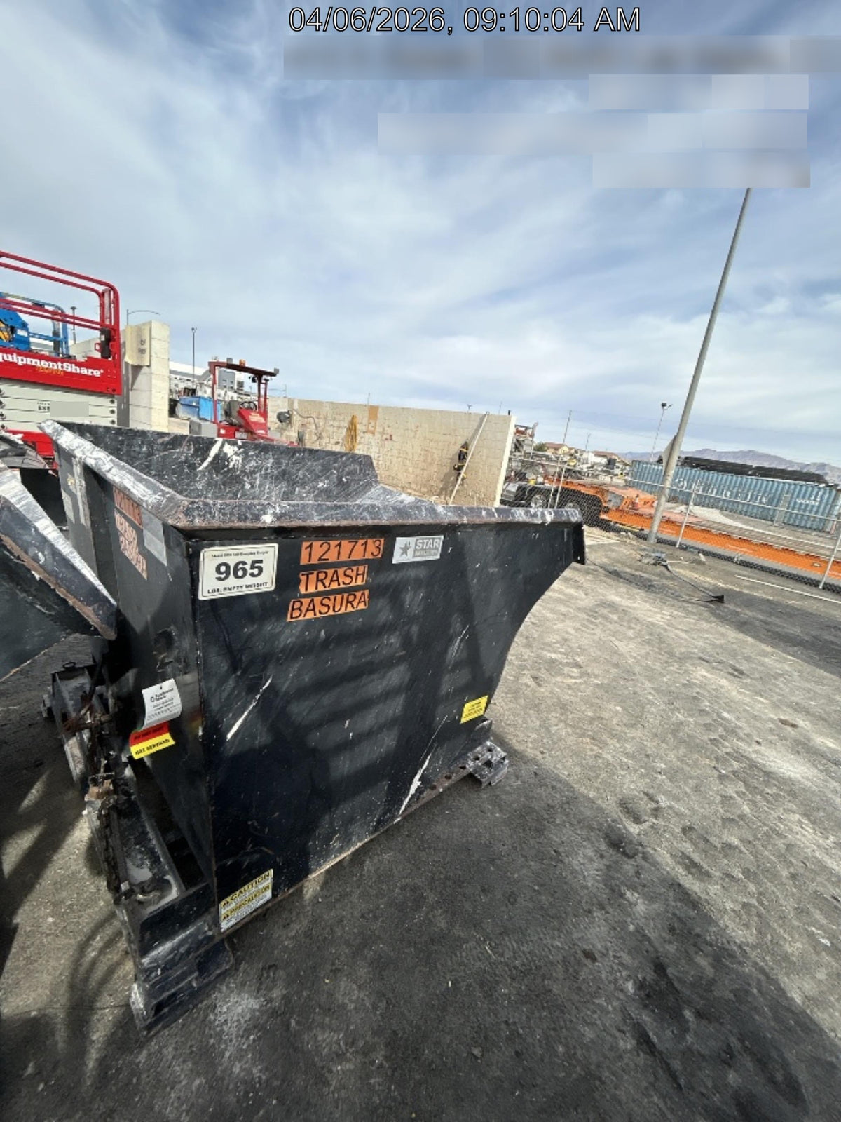 2020 STAR INDUSTRIES M-1820 - Self-Dump Hopper