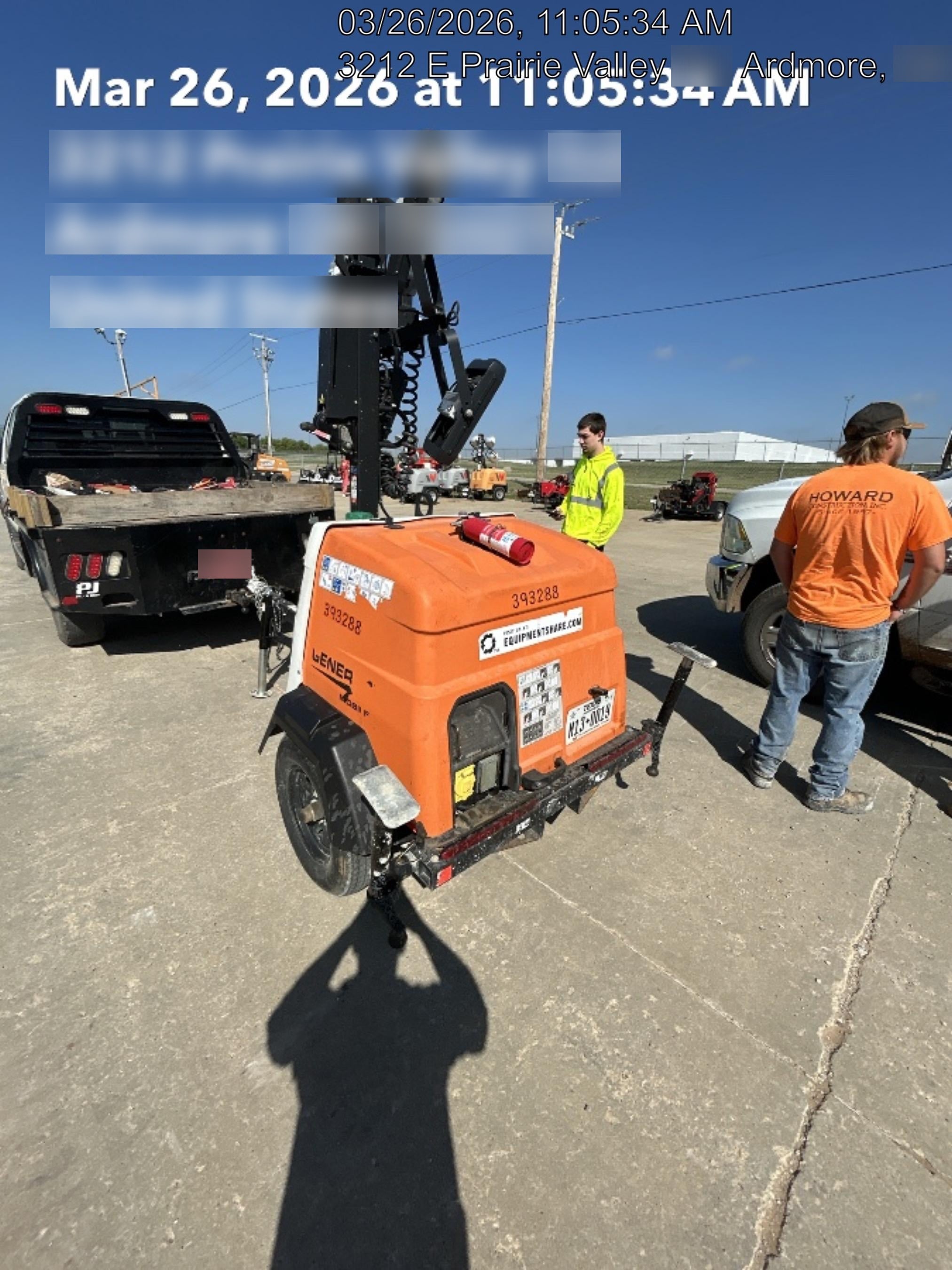 2024 Generac MLT2 Diesel, Flex Switch 120V Input, Powerzone Controller, 
(4) 320W LED Lights, 4kW Generator, 39.9 Gal Fuel Tank, 2" Ball, T3