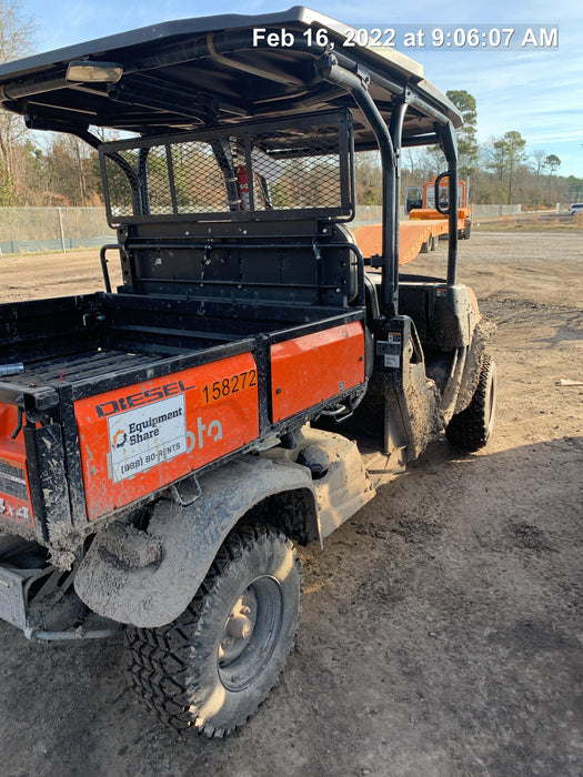 2021 Kubota RTV-X1140W-H Plastic Canopy, Windshield Acrylic Clear, LED Strobe Light, Wire Harness Kit, Back up Alarm