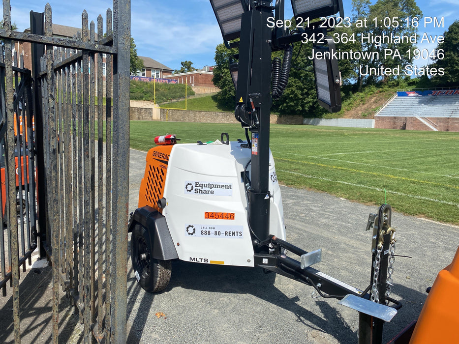 2023 Generac MLT2 Diesel, Flex Switch 120V Input, Powerzone Controller, (4) 320W LED Lights, 4kW Generator, 39.9 Gal Fuel Tank, 2" Ball, T3