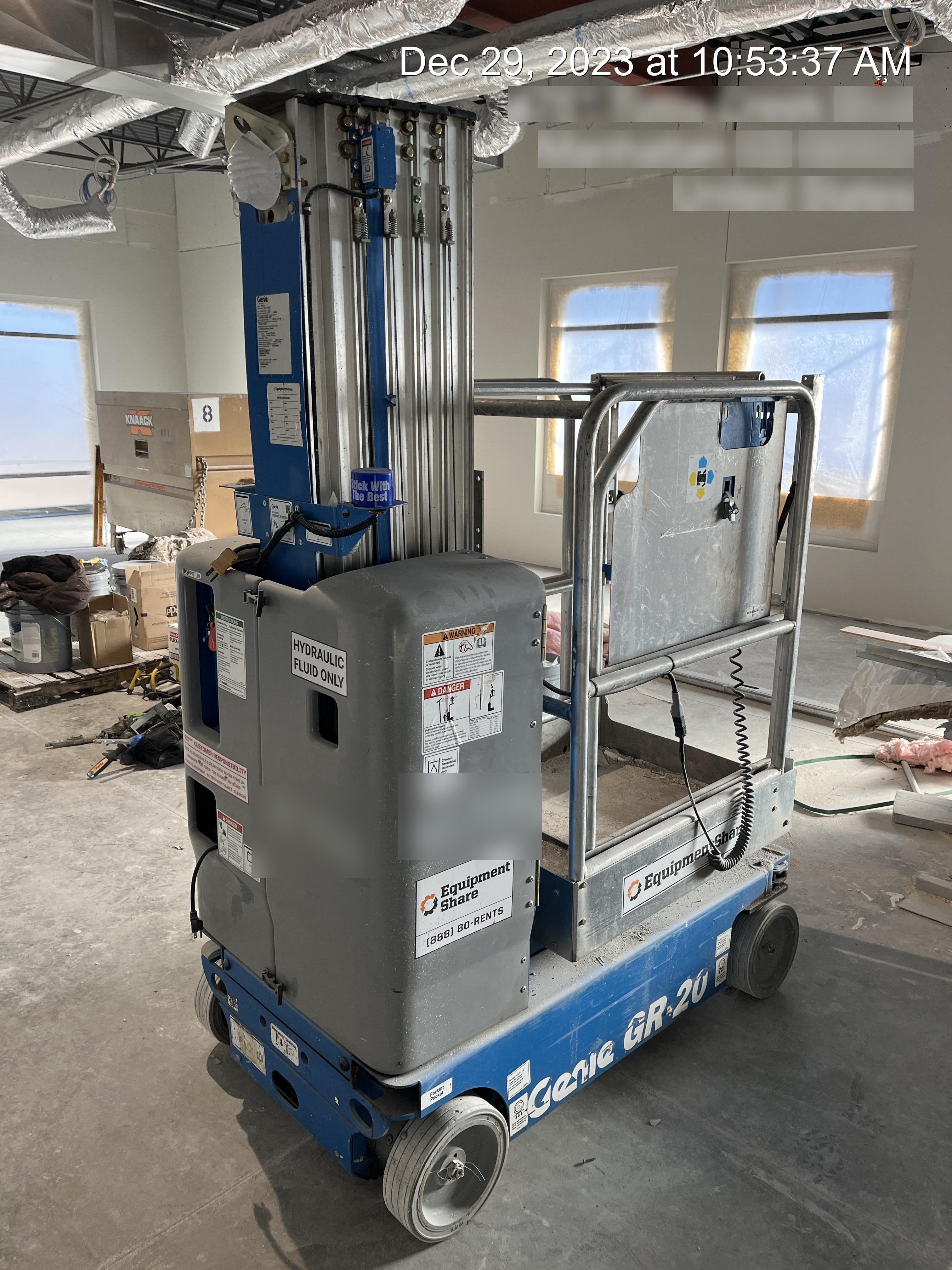 2019 GENIE GR-20