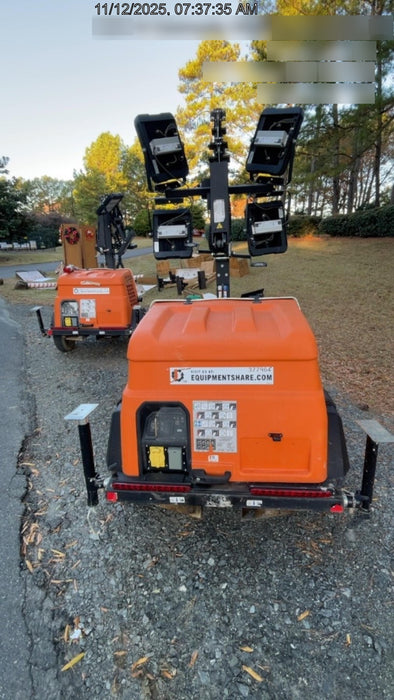 2023 Generac MLT2 Diesel, Flex Switch 120V Input, Powerzone Controller, 
(4) 320W LED Lights, 4kW Generator, 39.9 Gal Fuel Tank, 2" Ball, T3