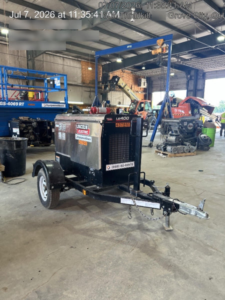 2024 Lincoln Electric LE400 Kubota V1505, Trlr, Cable Rack, Light Kit, ES Decals, T3