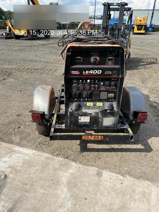 2022 Lincoln Electric LE400 Kubota V1505, Trlr, Cable Rack, Light Kit, ES Decals, T3