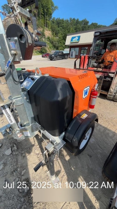 2024 Wanco WLTT-4MM4K Diesel, Deep Sea Controller, Shore Power Plug, Auto Start, (4) 350W LED Floodlights, 4kW Generator, 60 Gal Fuel Tank, 2" Ball, T3