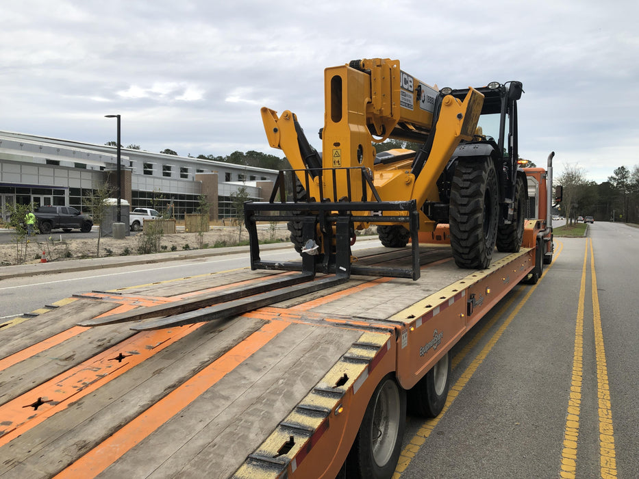 2019 JCB 510-56 Canopy, 74 HP, Solid Tires, STD Worklight, Beacon, Aux Hydraulics, Lifting Eye, Back up Alarm w/66" Carriage/60" Forks