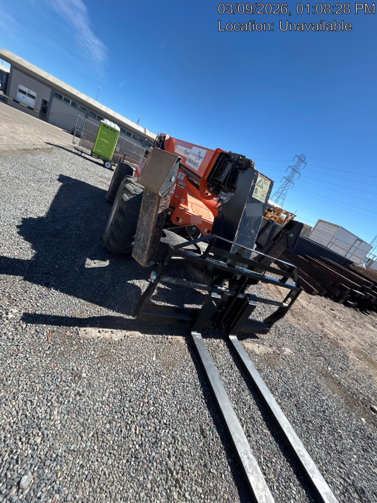 2018 Skytrak 10054 JLG Skytrak 10054, Solid Tires (shipping-Boss), CAB, Beacon and Work Light Package