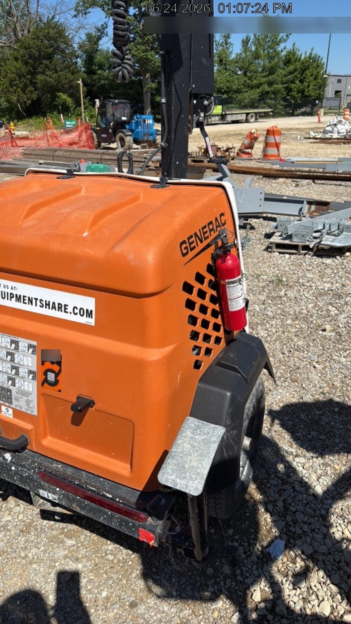 2023 Generac MLT2 Diesel, Flex Switch 120V Input, Powerzone Controller, (4) 320W LED Lights, 4kW Generator, 39.9 Gal Fuel Tank, 2" Ball, T3