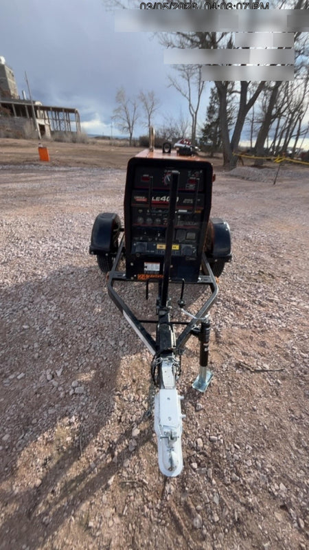 2022 Lincoln Electric LE400 Kubota V1505, Trlr, Cable Rack, Light Kit, ES Decals, T3
