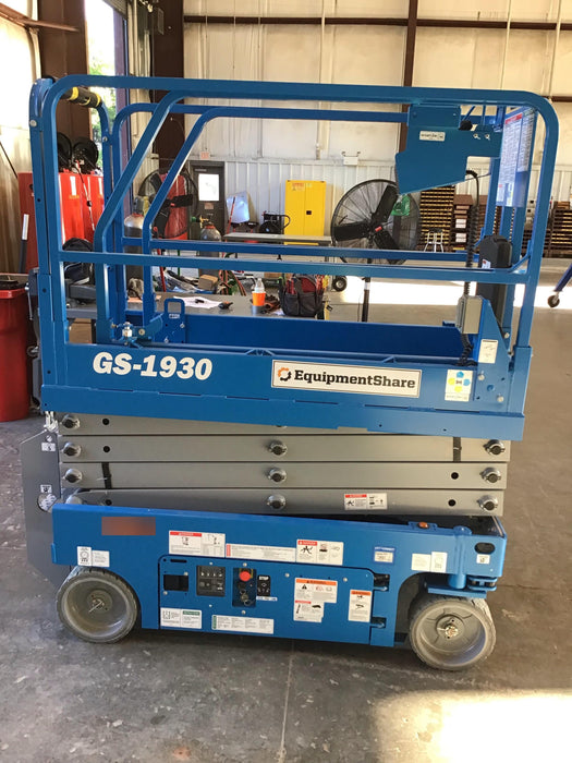 2020 Genie GS-1930 Fixed rails with chain entry gate - Pre A92.20