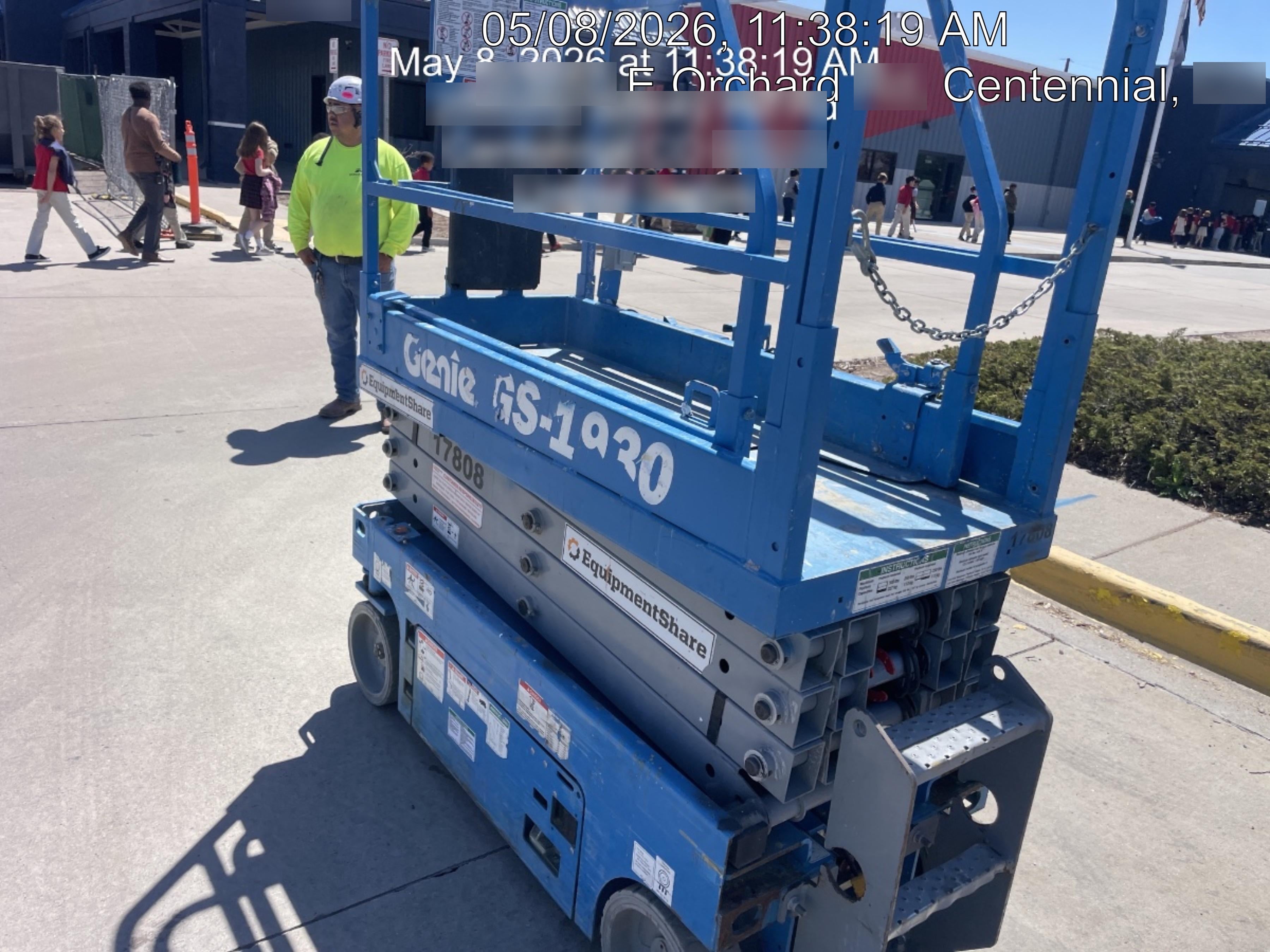 2018 Genie GS-1930 Genie GS-1930 w/Fixed Rail, Chain Entry