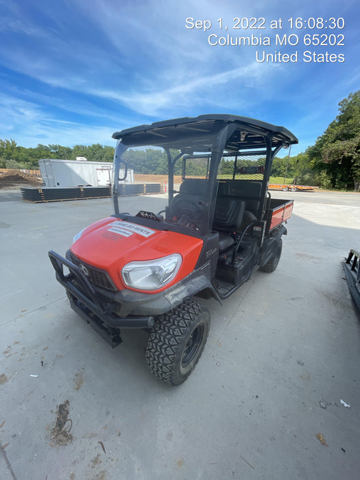 2022 Kubota RTV-X1140W-H Plastic Canopy, Windshield Acrylic Clear, LED Strobe Light, Wire Harness Kit, Back up Alarm