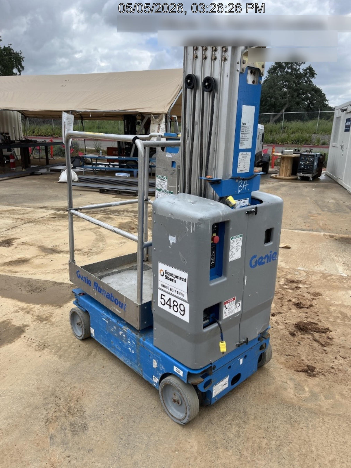 2017 GENIE GR-20