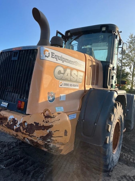 2016 Case 721F CLOSED CAB, JRB 416 STYLE HYD COUPLER