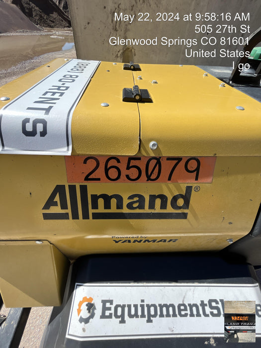 2022 Allmand NLV3GR (4) LED Light Fixture 350W, 23' Vertical Mast, 3kW Prime, Towable, ES Decals, T3