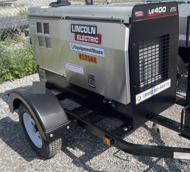 2024 Lincoln Electric LE400 Kubota V1505, Trlr, Cable Rack, Light Kit, ES Decals, T3