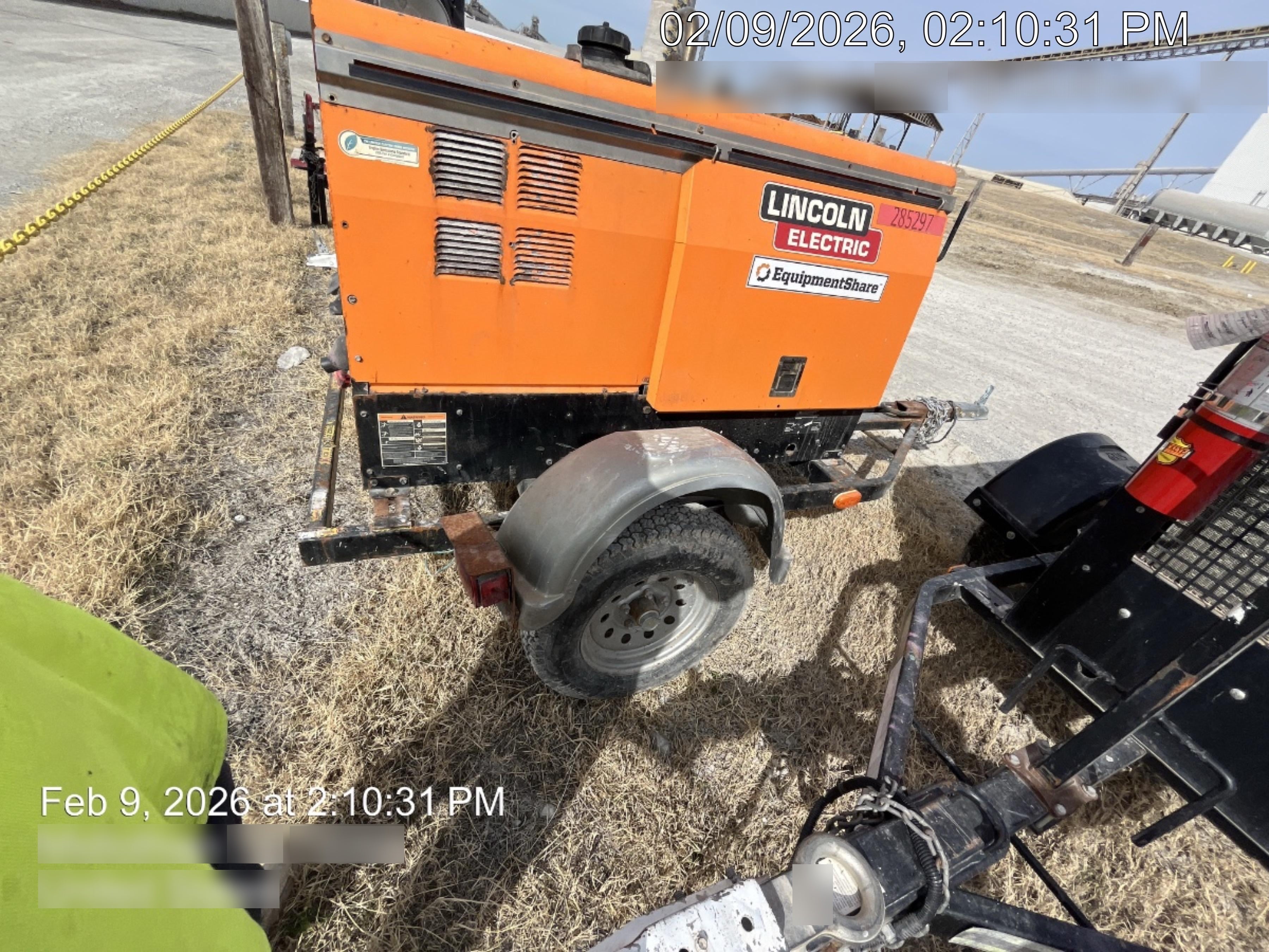 2022 Lincoln Electric LE400 Kubota V1505, Trlr, Cable Rack, Light Kit, ES Decals, T3