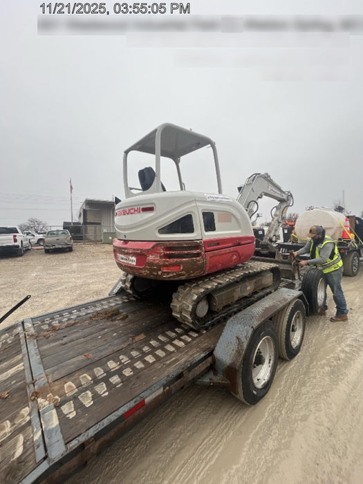 2019 Takeuchi TB240 Takeuchi TB240 Canopy w/Rubber Tracks, Auxiliary Hydraulics, Manual QC, Hydraulic Thumb, 12/18/24" Buckets