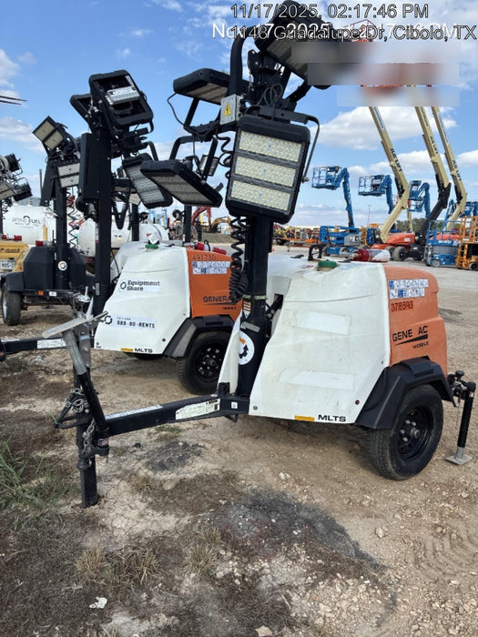 2023 Generac MLT2 Diesel, Flex Switch 120V Input, Powerzone Controller, 
(4) 320W LED Lights, 4kW Generator, 39.9 Gal Fuel Tank, 2" Ball, T3