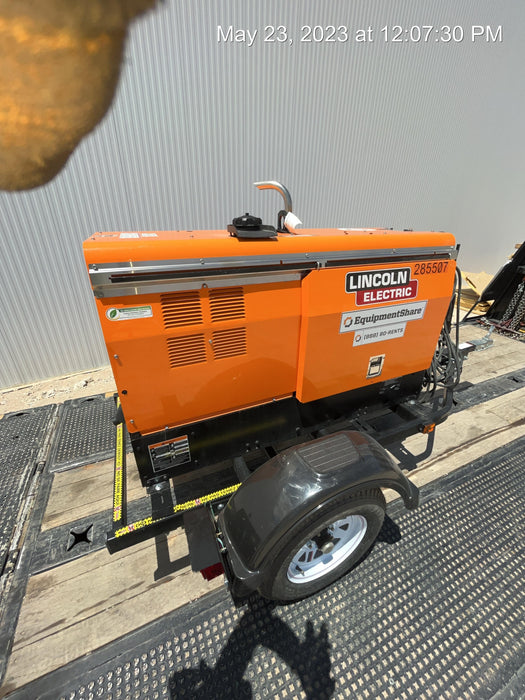 2022 Lincoln Electric LE400 Kubota V1505, Trlr, Cable Rack, Light Kit, ES Decals, T3