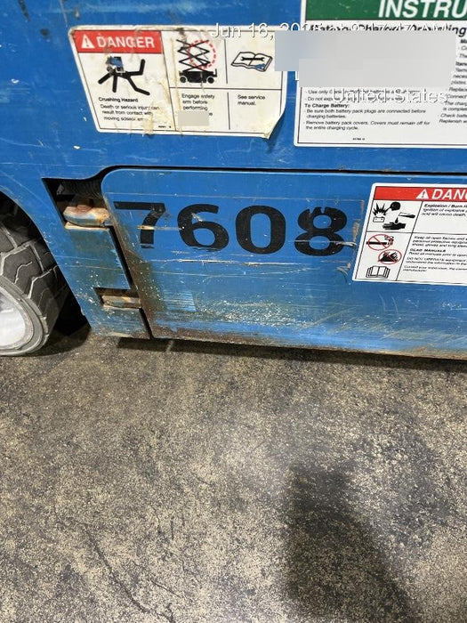 2018 Genie GS-1930 Genie GS-1930 Lift w/Fixed Rail and Chain Entry