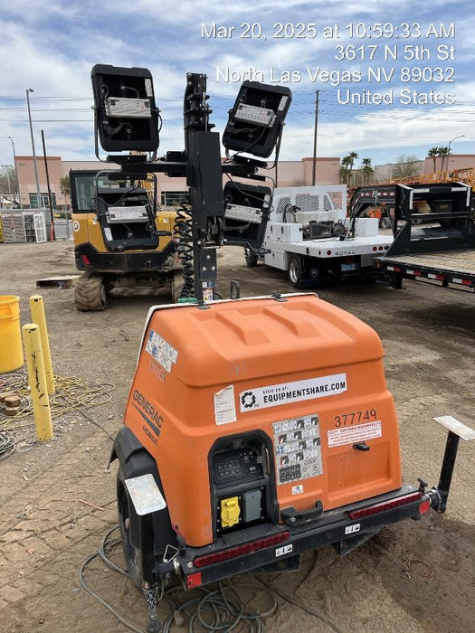 2023 Generac MLT2 Diesel, Flex Switch 120V Input, Powerzone Controller, 
(4) 320W LED Lights, 4kW Generator, 39.9 Gal Fuel Tank, 2" Ball, T3