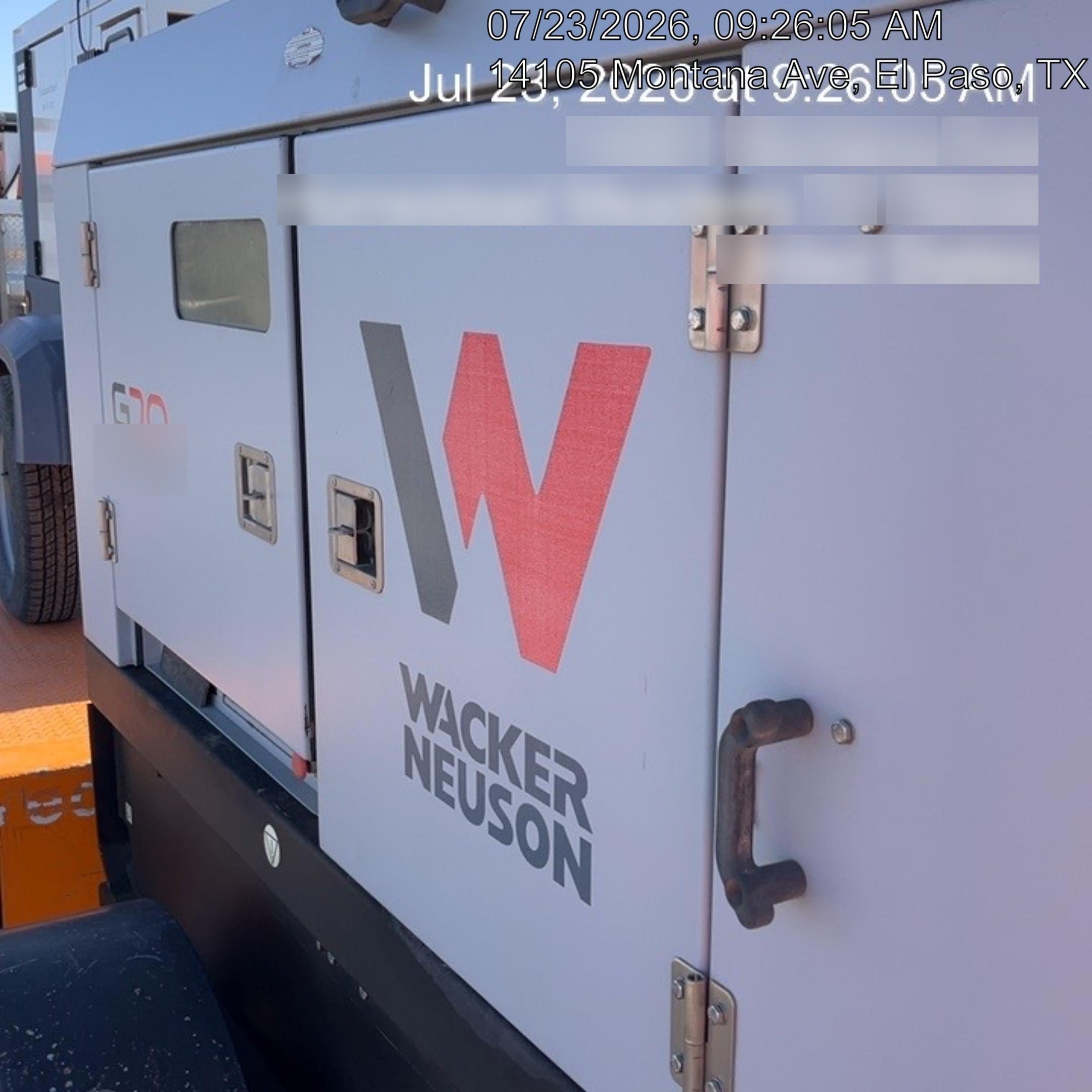 2019 WACKER NEUSON G70