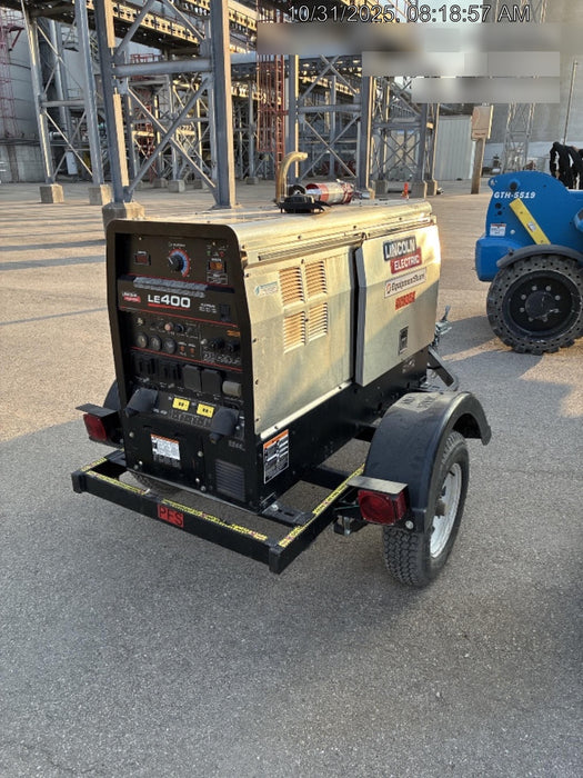 2024 Lincoln Electric LE400 Kubota V1505, Trlr, Cable Rack, Light Kit, ES Decals, T3