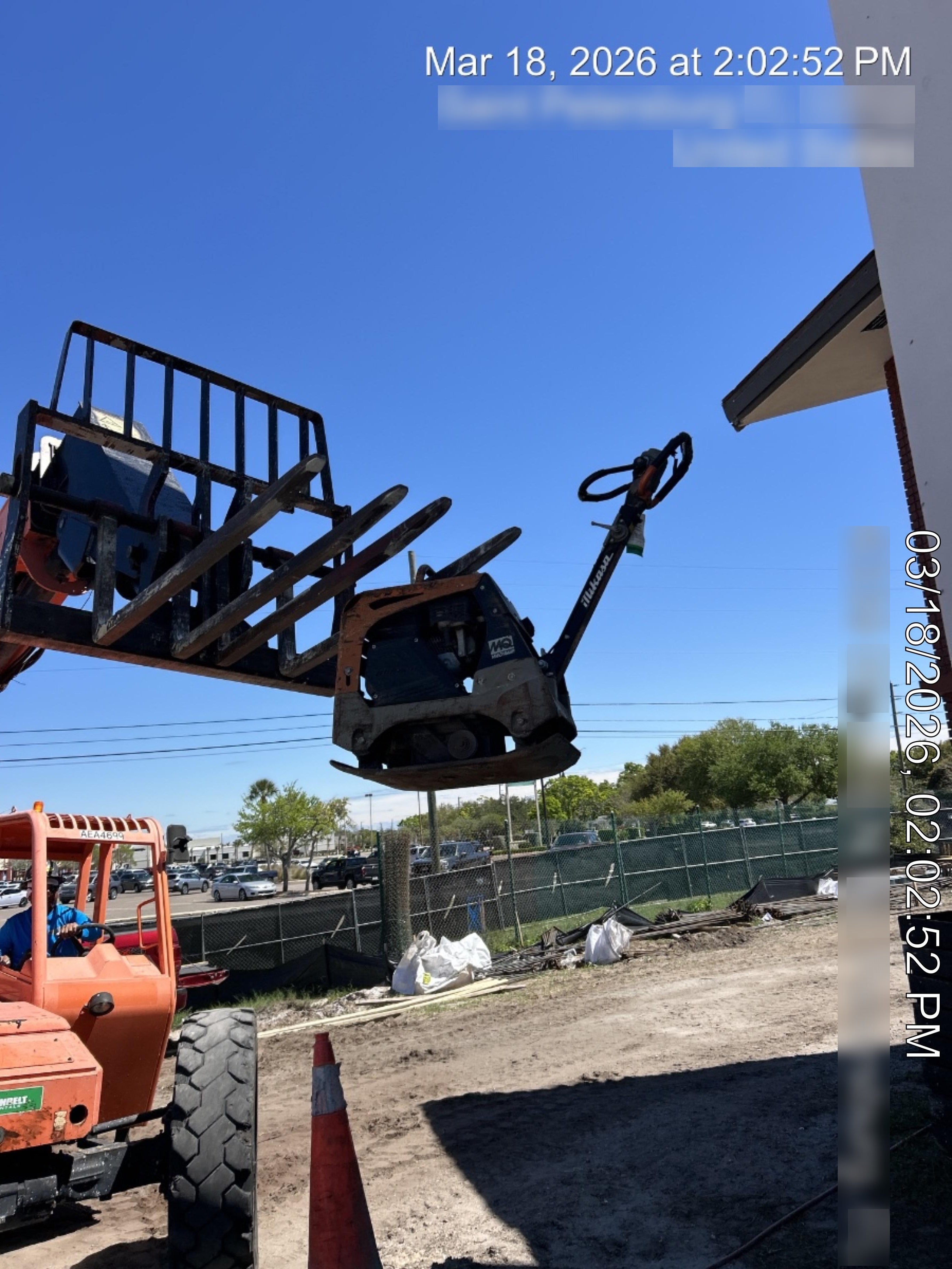 2023 Multiquip MVH158 Honda GX200, 17" Plate, Gas