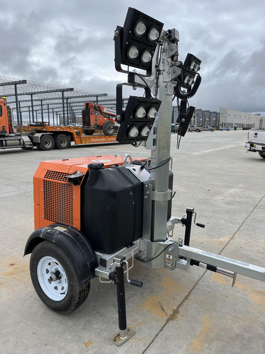 2024 Wanco WLTT-4MM4K Diesel, Deep Sea Controller, Shore Power Plug, Auto Start, (4) 350W LED Floodlights, 4kW Generator, 60 Gal Fuel Tank, 2" Ball, T3