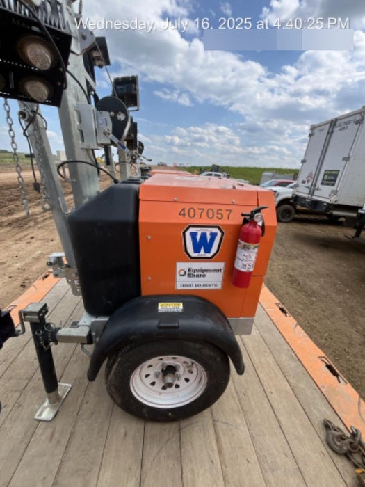 2024 Wanco WLTT-4MM4K Diesel, Deep Sea Controller, Shore Power Plug, Auto Start, (4) 350W LED Floodlights, 4kW Generator, 60 Gal Fuel Tank, 2" Ball, T3