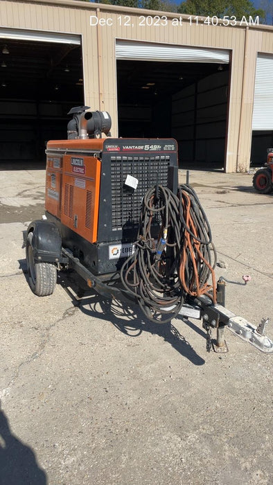 2021 Lincoln Electric Vantage 549X Ready Pak 3, ORANGE (includes trailer, cable rack, fender light kit)
