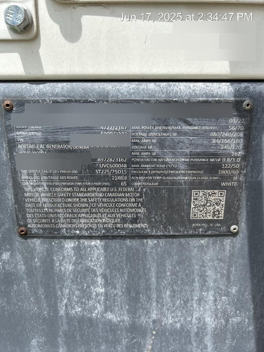 2022 ATLAS COPCO QAS 70