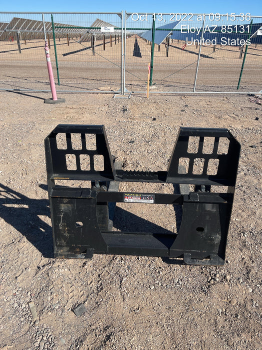2021 FEMA 60" Skid Steer Forks FEMA