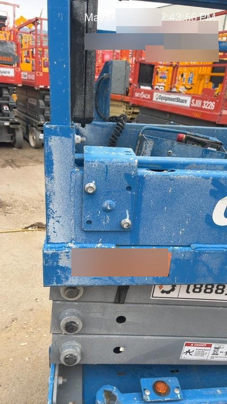 2019 Genie GS-1930 Fixed rails with chain Entry