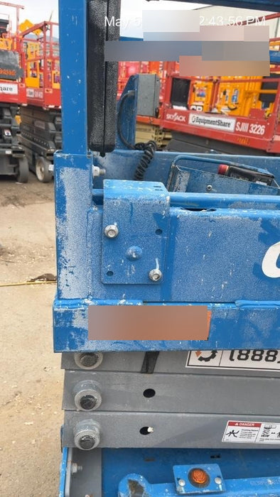 2019 Genie GS-1930 Fixed rails with chain Entry