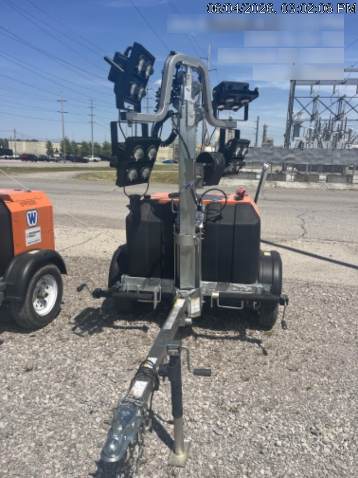 2024 Wanco WLTT-4MM4K Diesel, Deep Sea Controller, Shore Power Plug, Auto Start, (4) 350W LED Floodlights, 4kW Generator, 60 Gal Fuel Tank, 2" Ball, T3