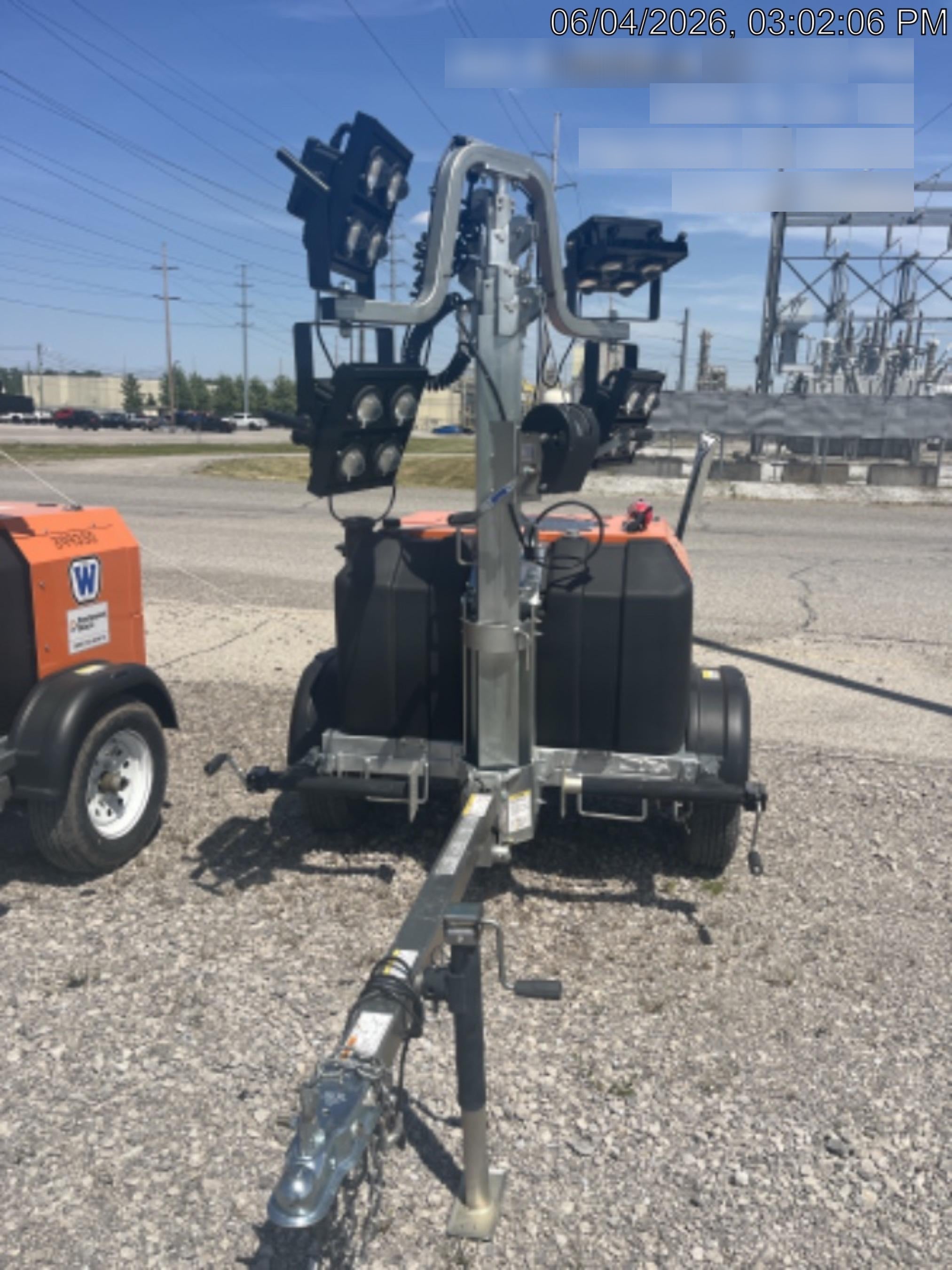 2024 Wanco WLTT-4MM4K Diesel, Deep Sea Controller, Shore Power Plug, Auto Start, (4) 350W LED Floodlights, 4kW Generator, 60 Gal Fuel Tank, 2" Ball, T3