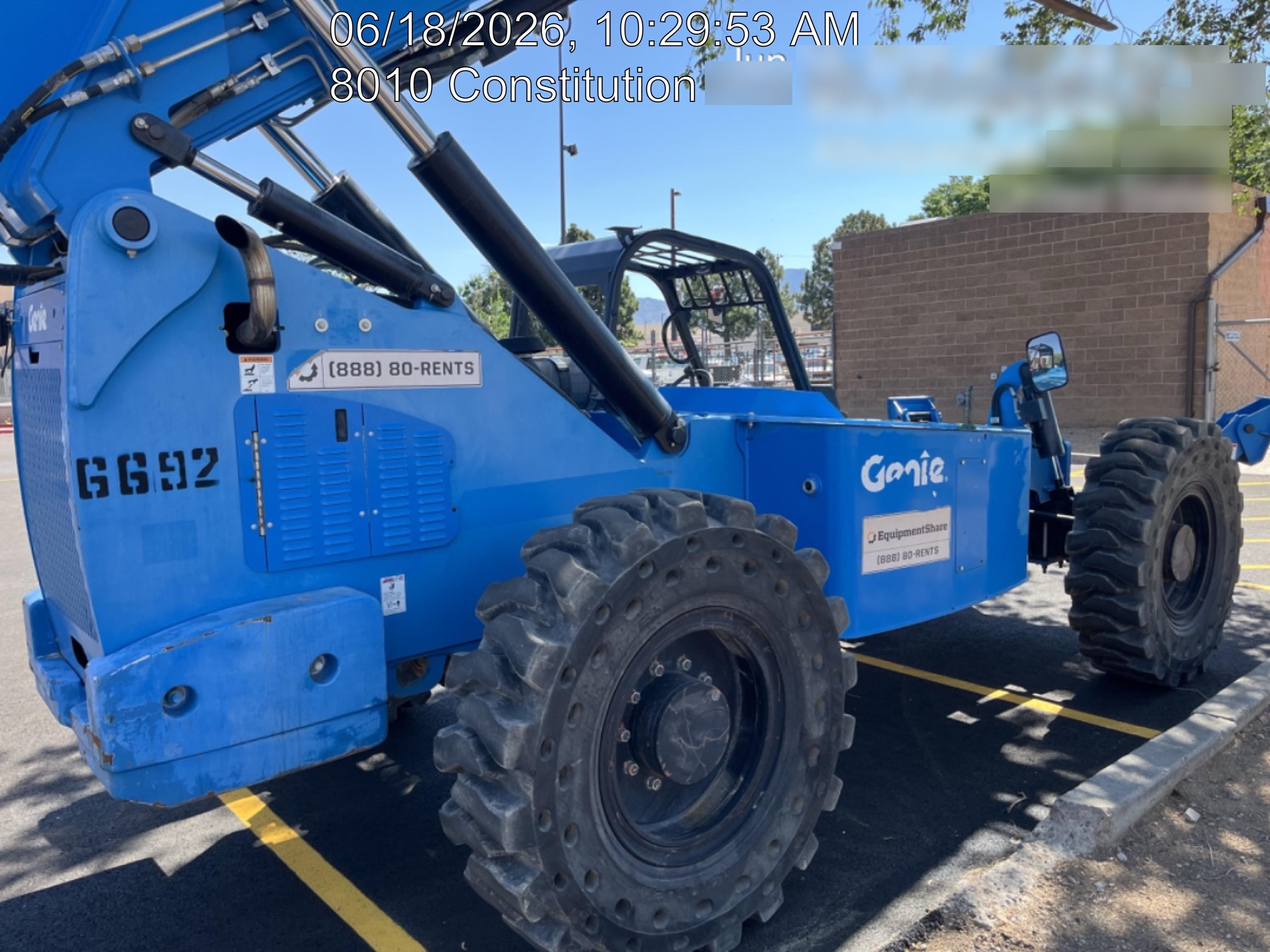 2017 Genie GTH-1056 Genie GTH1056 Telehandler