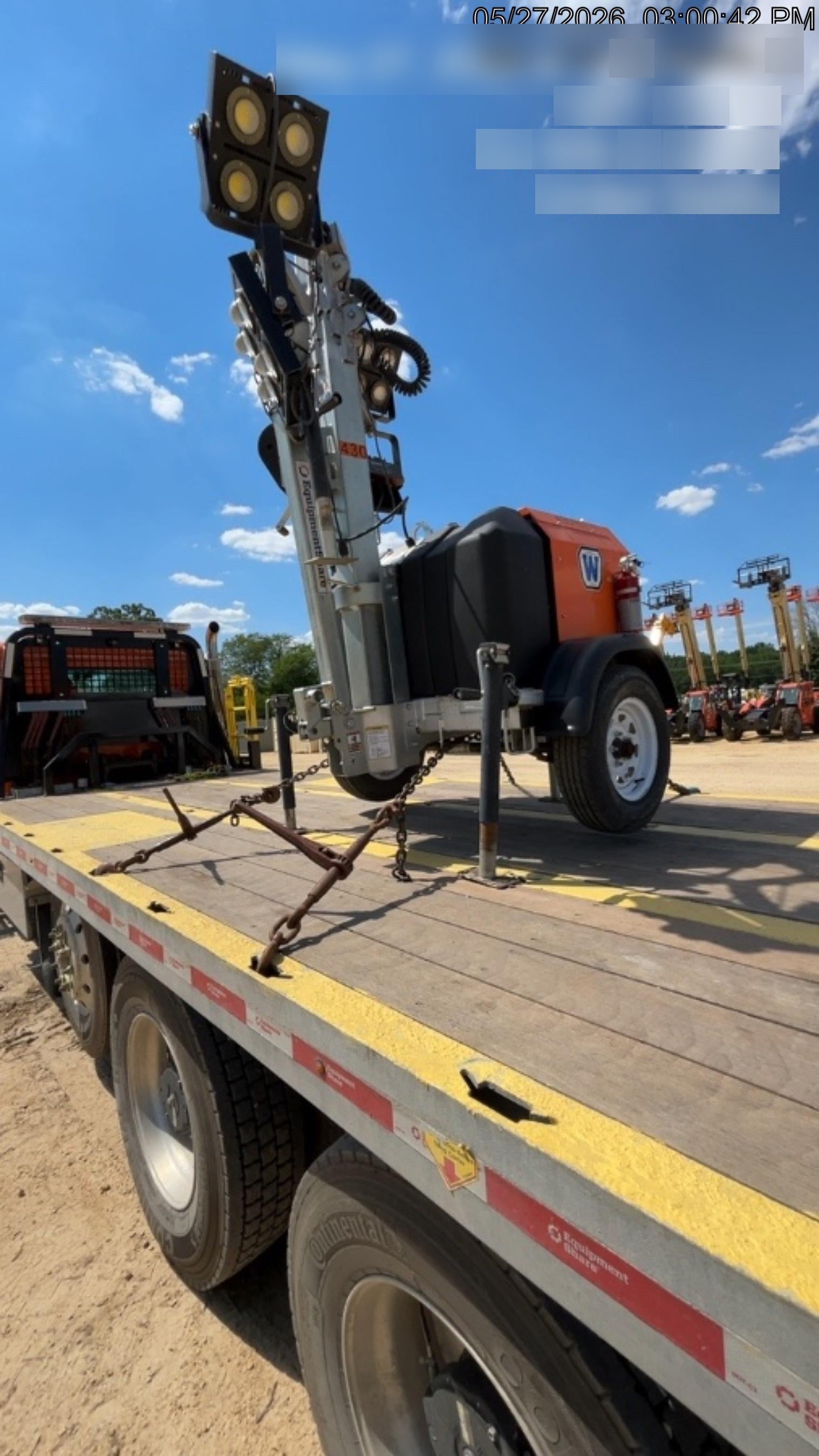 2024 Wanco WLTT-4MM4K Diesel, Deep Sea Controller, Shore Power Plug, Auto Start, (4) 350W LED Floodlights, 4kW Generator, 60 Gal Fuel Tank, 2" Ball, T3