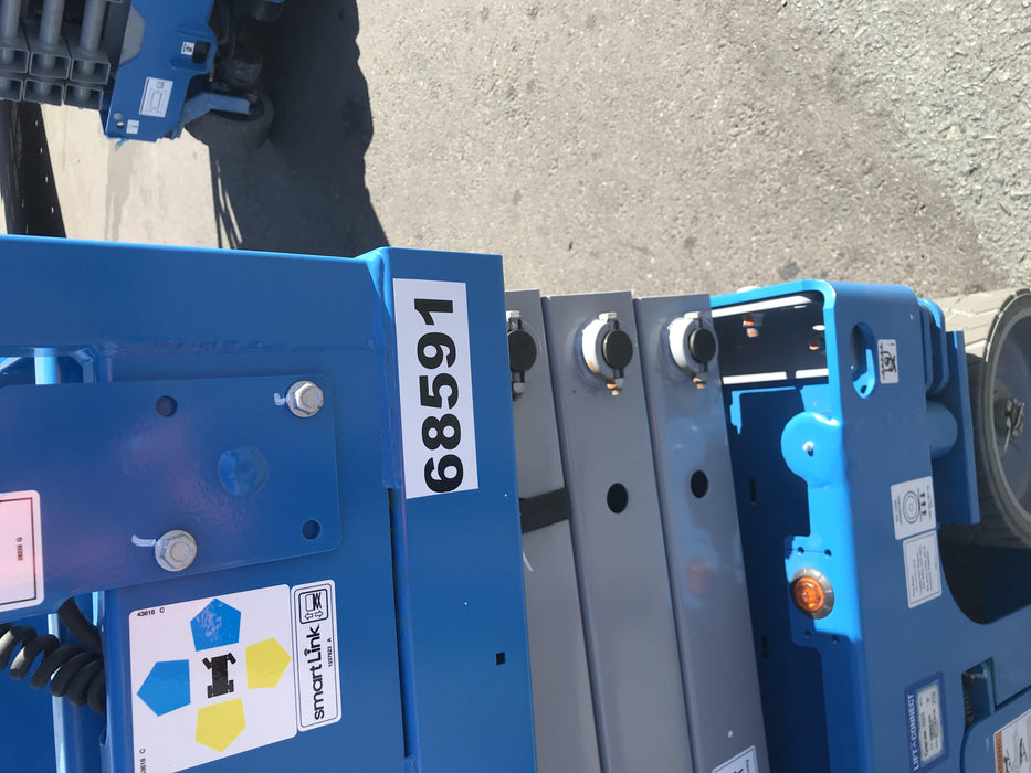 2020 Genie GS-1930 Solid Non Marking Tires, Beacon, Folding rails with half height swing gate, 800W Inverter