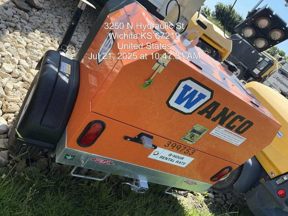 2024 Wanco WLTT-4MM4K Diesel, Deep Sea Controller, Shore Power Plug, Auto Start, (4) 350W LED Floodlights, 4kW Generator, 60 Gal Fuel Tank, 2" Ball, T3