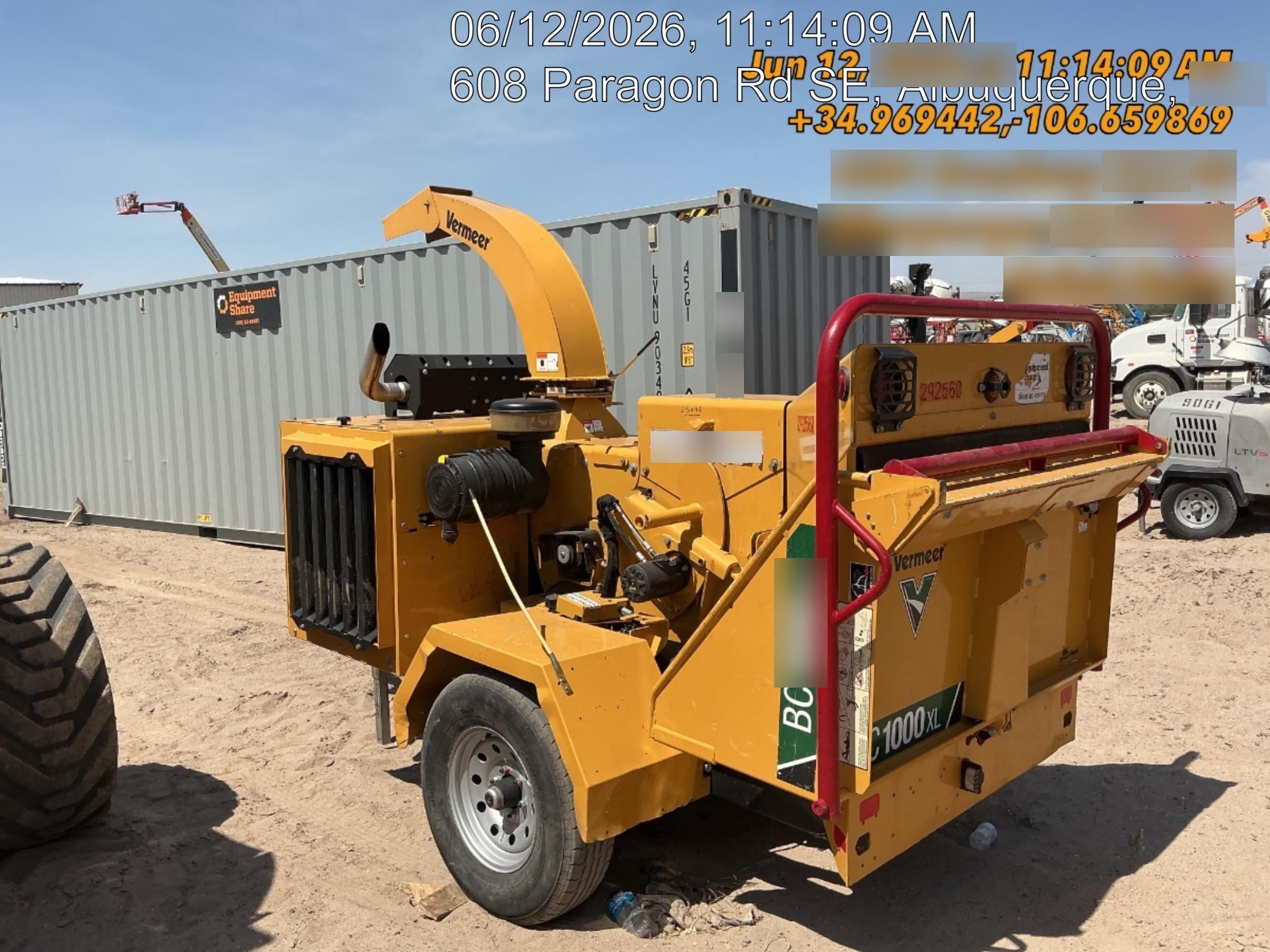 2023 VERMEER BC1000XL Diesel