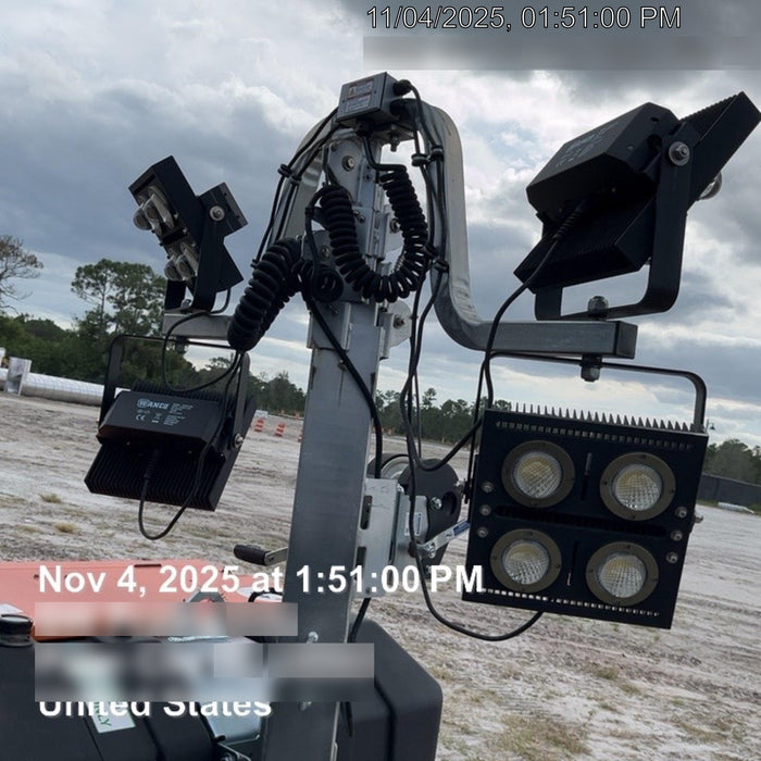 2023 Wanco WLTT-4MM4K Diesel, Deep Sea Controller, Shore Power Plug, Auto Start, (4) 350W LED Floodlights, 4kW Generator, 60 Gal Fuel Tank, 2" Ball, T3