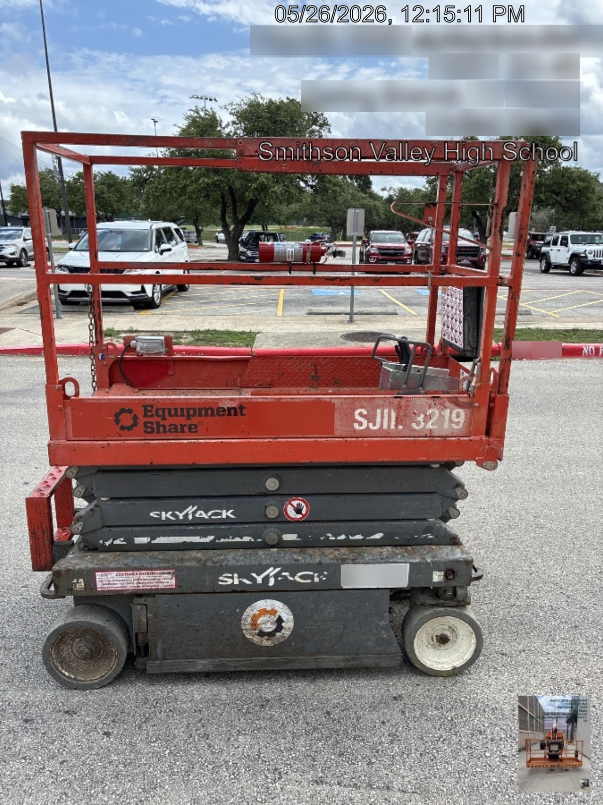 2019 Skyjack SJIII-3219 Standard Options
