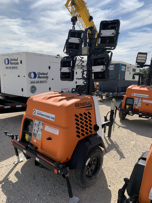 2023 Generac MLT2 Diesel, Flex Switch 120V Input, Powerzone Controller, 
(4) 320W LED Lights, 4kW Generator, 39.9 Gal Fuel Tank, 2" Ball, T3