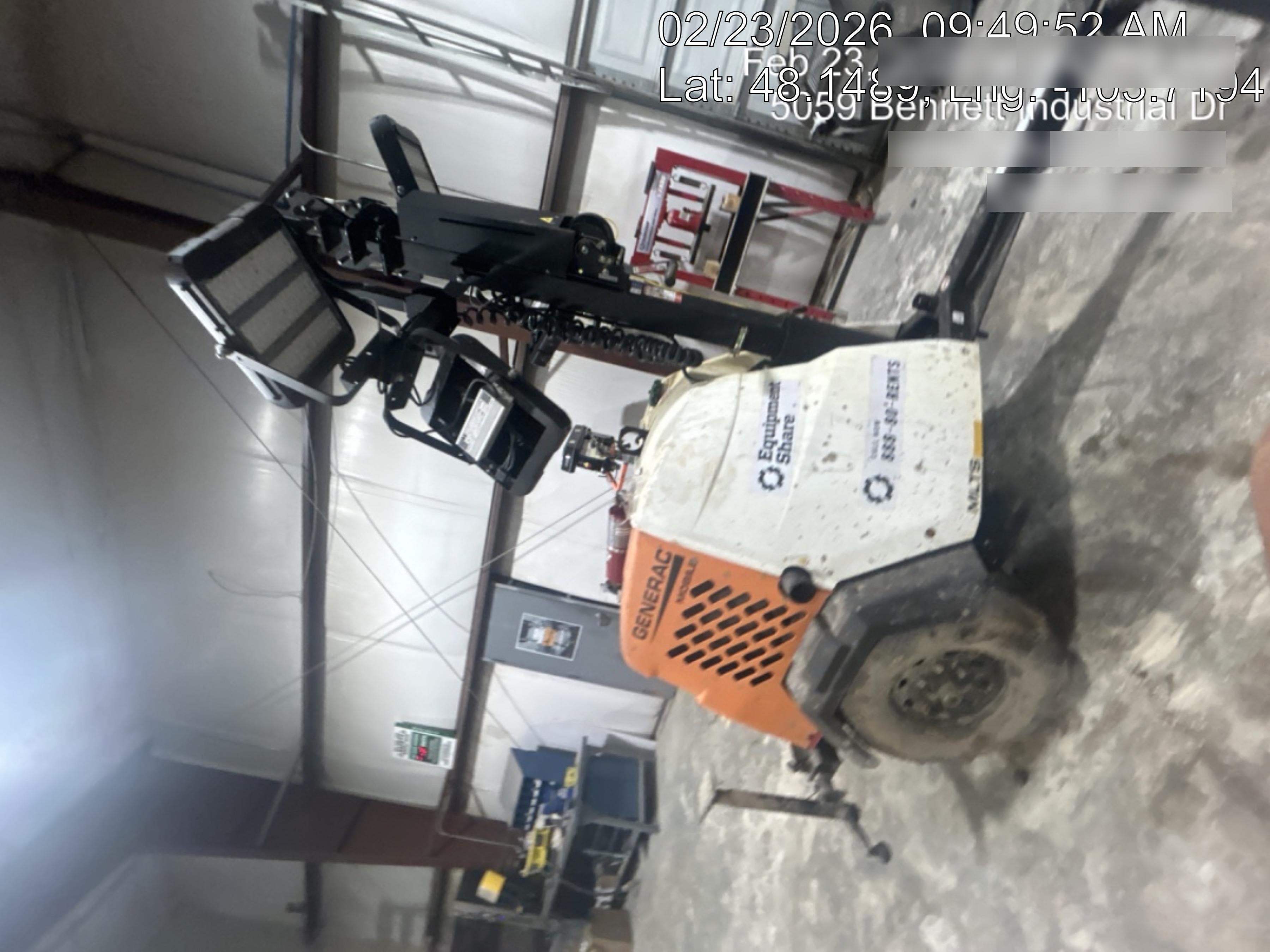 2024 Generac MLT2 Diesel, Flex Switch 120V Input, Powerzone Controller, 
(4) 320W LED Lights, 4kW Generator, 39.9 Gal Fuel Tank, 2" Ball, T3